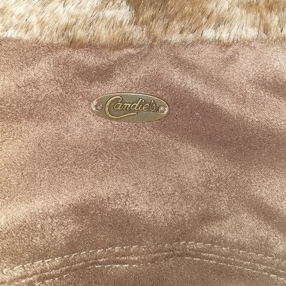 NWOT - Candie's Faux Fur Crop Vest Size Large - Picture 5 of 6